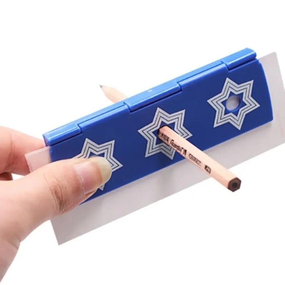 Pencil Penetration Coins Magic Tricks Pens Through Hole Close Up Illusion Toy Coin Escape Prop Street Stage Magic Toys Illusion