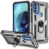 Case for Motorola Moto G71 5G Shockproof Bumper Armor Military Protective Magnetic Holder Ring Cover for Moto G 71