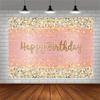 Banner Happy Birthday Party Background Wallpaper Photo Cartoon Painting