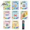 Watercolor Painting Book for Beginners Workbook Step-by-Step Guide Paint Stress-relief Coloring Set Nature-inspired Water Charming Butterfly Drawing