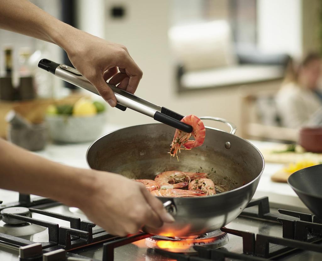 Joseph Joseph Elevate Fusion Precision BPA Heat Resistant Kitchen Stainless Steel Handle 10574 Tongs, Free, Non-Stick Tools, [Genuine]