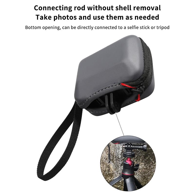 Carcasă de protecție pentru cameră de sport Mini geantă pentru Dji Action 4/3 pentru Hero 12/11/10 Protector portabil de depozitare dur de călătorie