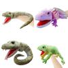 Urocza Pisklę Lalki Ręczne Pluszowa Zabawka Dla Dzieci Do Bajek Gad Stuffed Animal Do Przedszkola I Rodzicielstwa Lalka Wąż Python Żółw)