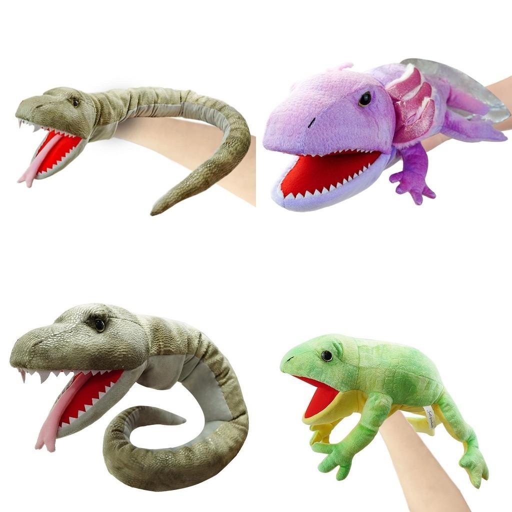 Urocza Pisklę Lalki Ręczne Pluszowa Zabawka Dla Dzieci Do Bajek Gad Stuffed Animal Do Przedszkola I Rodzicielstwa Lalka Wąż Python Żółw)