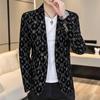 Men Young Slim Small Suit Single West Jacket Outside Spring Autumn Comfortable Coat