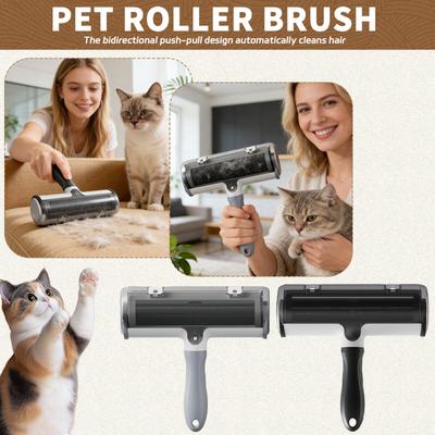 Pet Hair Remover Roller - Reusable Dog Hair Removal Tool For Couches, Rugs, Carpet, Car Seats | Surface Lint Debris Cleaner For Home