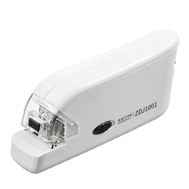 

Professional Electric Stapler Rechargeable Battery Powered Binding Machine 20 Sheets Capacity For School Office Supplies белый