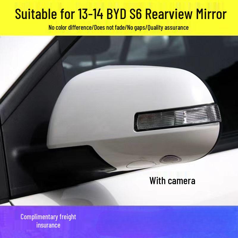 

BYD S6 Rearview Mirror Assembly with Camera for 2013-2014 Models (Left & Right) Old Model 11-12-13, Contact Support