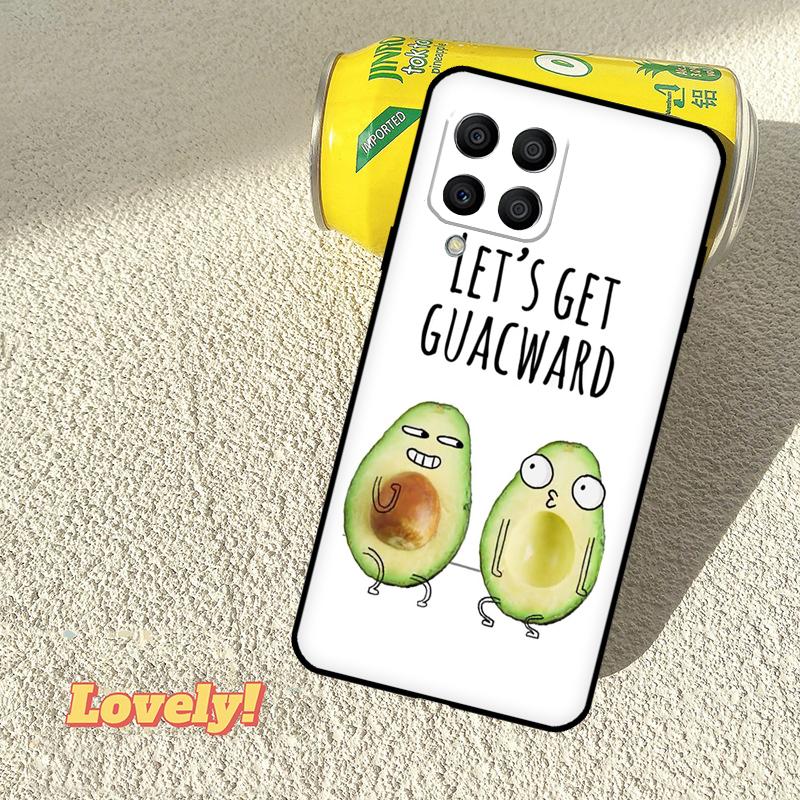 Funny Avocado Quotes Case For Samsung Galaxy M31 M56 M13 M33 M53 M15 M35 M55 M06 M16 M36 M12 M32 M52 M14 M34 M54
