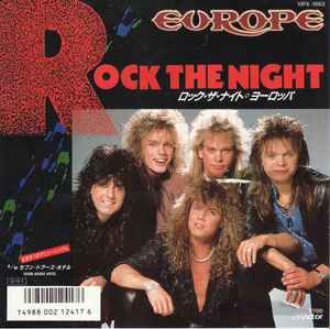 

7inch Record EUROPE Rock The Night VIPX1862PROMO VICTOR 1987 Japan Rock Used