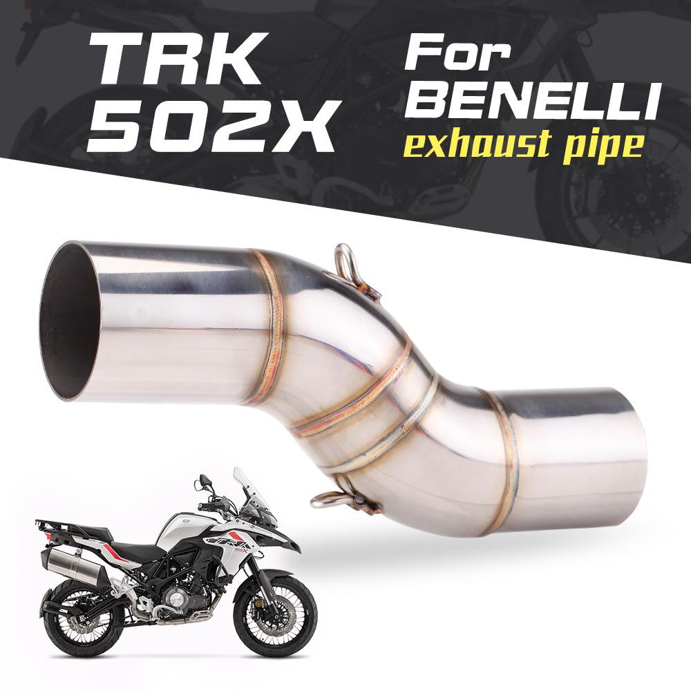 Modified Exhaust Tailpipe for Benelli TRK502X