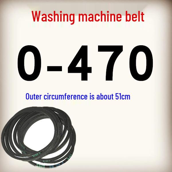 Agitator Washer Belt Kit: O-Ring, V-Belt, Transmission Belt, Conveyor Belt, Motor Belt Accessories