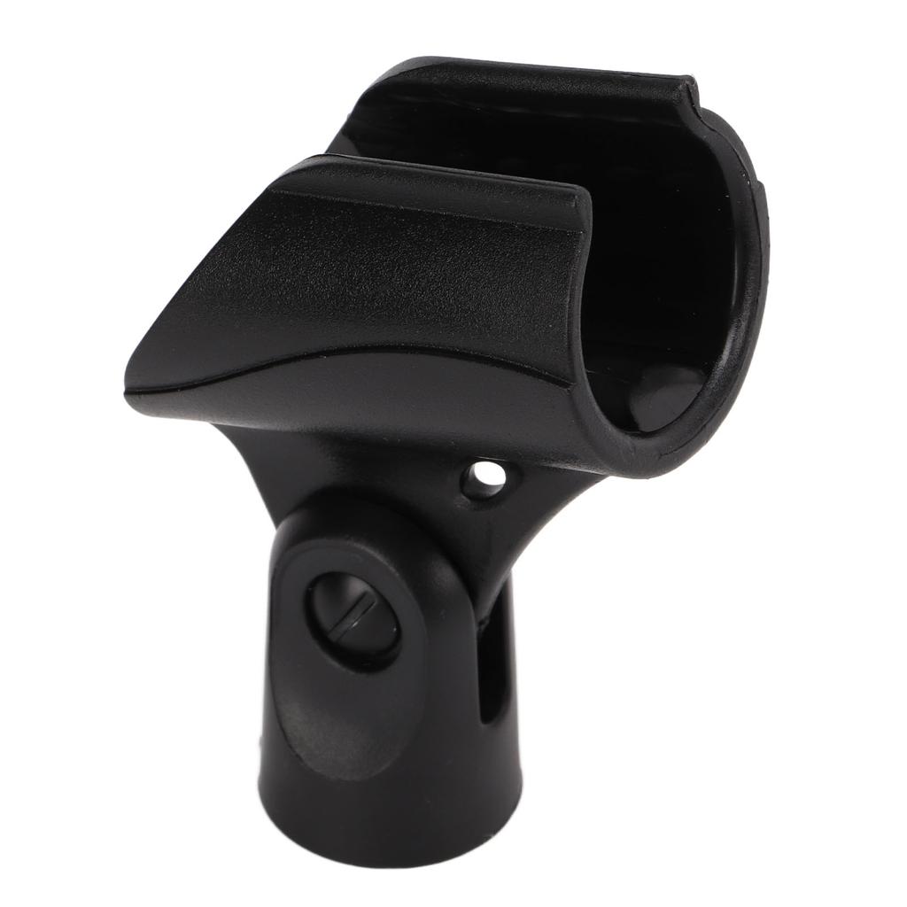 JD 12 Microphone Clip Plastic Adjustable Wireless Microphone Clip Holder With Adapter for Mic Stand