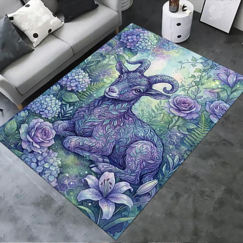 2025 New Goat Demon Carpet Rug for Living Room Bedroom Home Sofa Decoration,Kids Play Non-slip Floor Mat142
