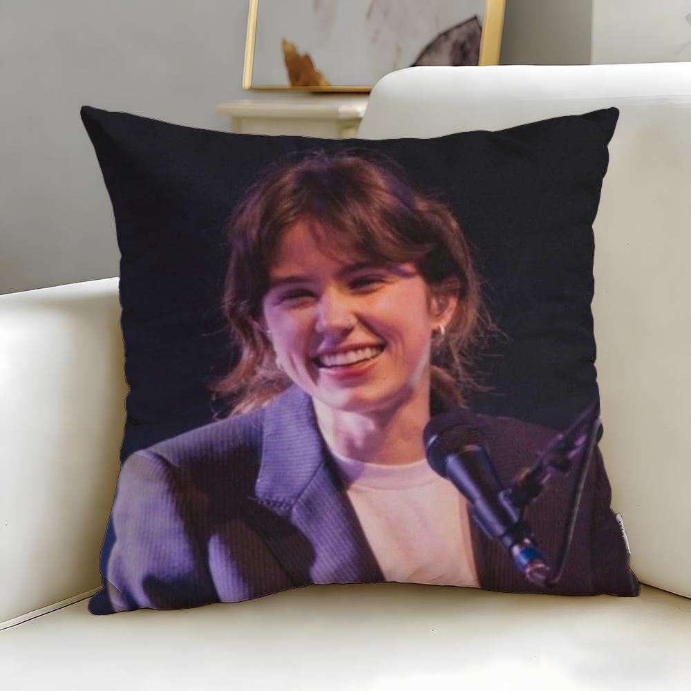 popular singer Clairo Cushion Cover Soft & Easy-Wash Pillow Case – Versatile for Couch, Bed, Travel and Office