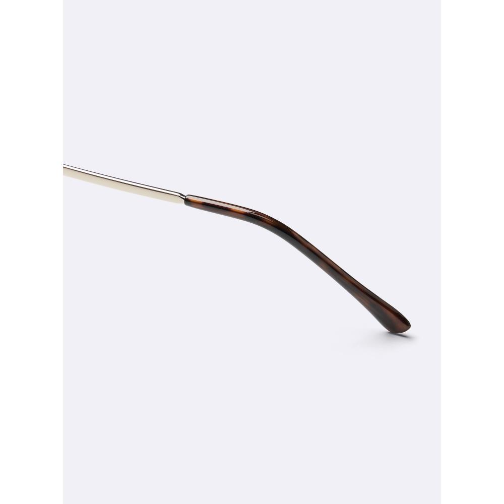 Gu Uv Cut Round Metal Sunglasses