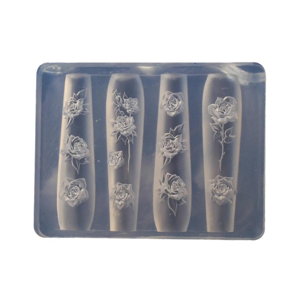 Elegant Bowknot Silicone Mould Set for Creating 3D Nail Art Earrings and Necklaces Crafting Tool Fashion Statement