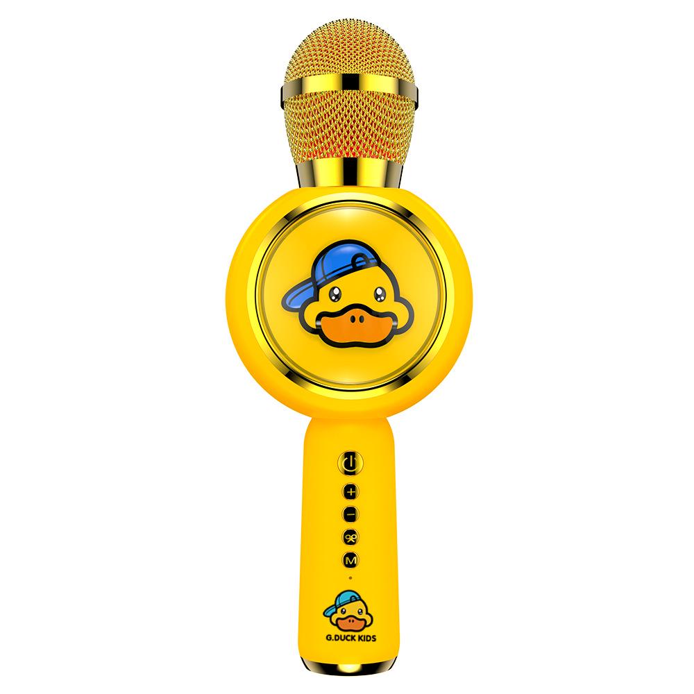 Little Yellow Duck Wireless Bluetooth Children s Singing Microphone & Speaker Toy