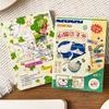 30 Sheets M5 Sticker Book Wind Chime Grass Decorative Aesthetic Stationery Stickers DIY Diary Scrapbook Cartoon Journal Stickers