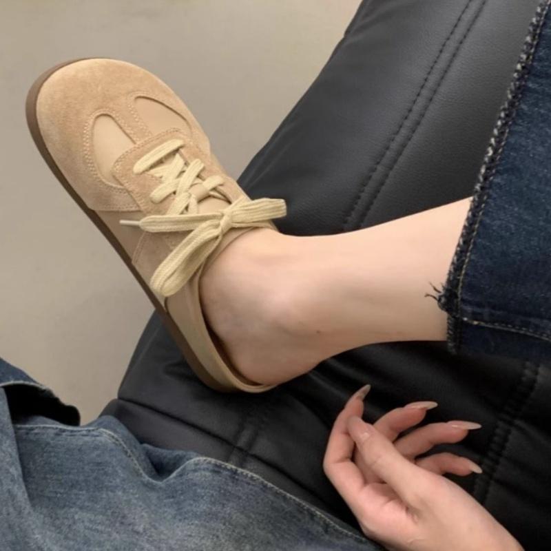 Slippers Women Summer Slides Loafers Platform Med Female Shoes Cover Toe 2025 Flat Luxury Fabric Rubber PU Rome Cotton