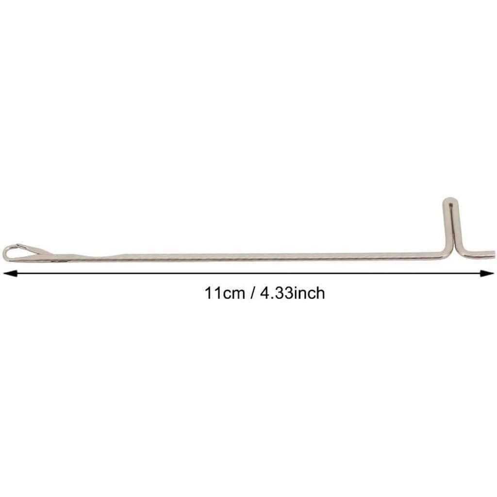 50Pcs Knitting Machine Needles Set, Steel Replacement Needles for LK100 LK150 KH360 Knitting Machines Fabric Weaving Yarn Projects Home Knitting