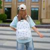 3Pcs Floral Backpack Set Teenagers Book Bag with Lunch Bag & Pen Case School Bookbag Set Large Capacity Travel Daypack