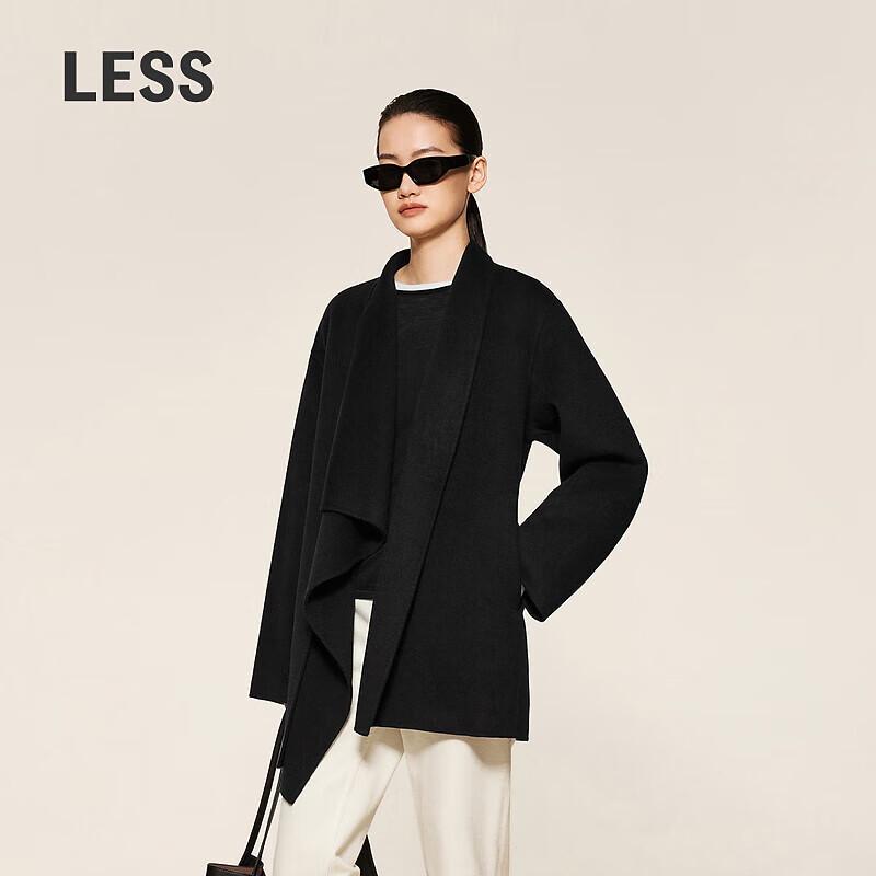 

LESS 2024 Autumn Slim Fit Long Sleeve T-Shirt Two-Piece Set S