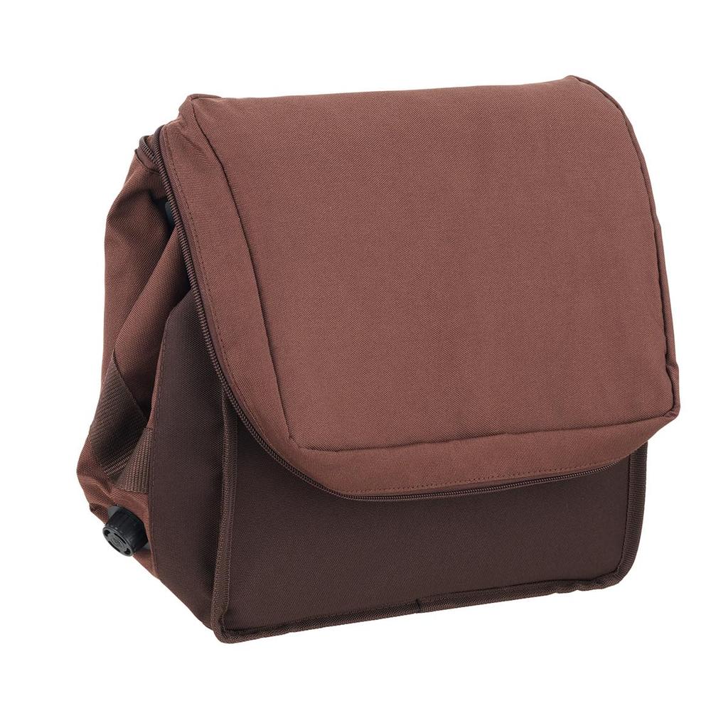 LOGOS Self-Inflating Cooler Medium (81670830) - Insulated Cooler Bag with Extra-Thick 25mm Insulation, Foldable