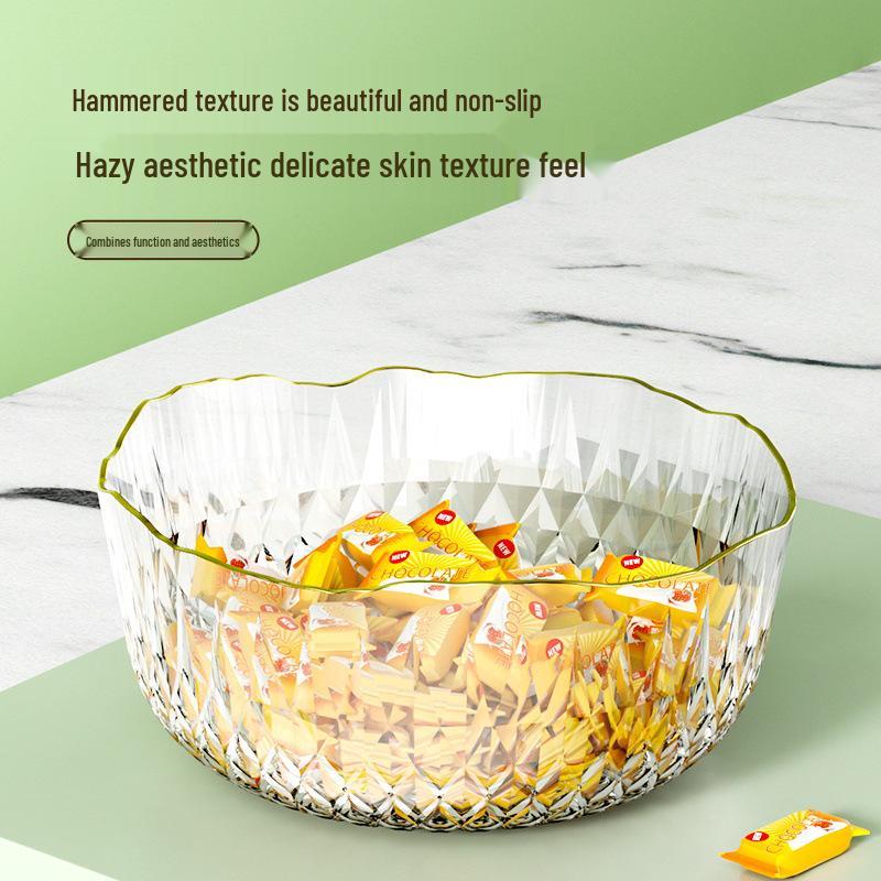 Nordic Style Gold-Rimmed Salad and Dessert Bowl Set
