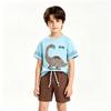 Boys' Casual T-Shirt Set Summer Outfit 2-Piece for Daily Wear