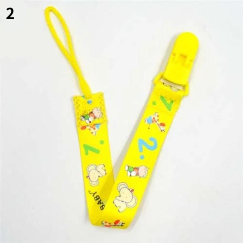 1pcs Baby Pacifier Clip Ribbon Chain Dummy Holder Soother Nipple for Infant Clips Leash Strap