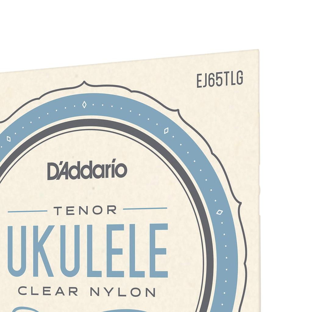 Ukulele Strings Custom Extruded Nylon Tenor Low G EJ65TLG D'Addario Pro-Arté []