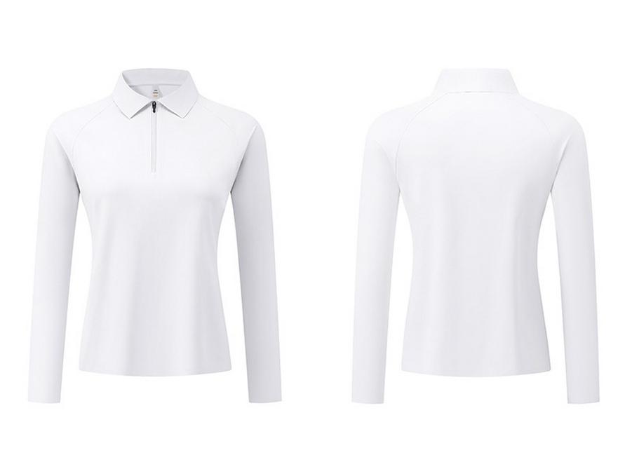 2025 Autumn/Winter Women's Long Sleeve Polo Shirt - Soft, Skin-Friendly, Moisture-Wicking, Heat-Retaining, and Warm-Locking Design