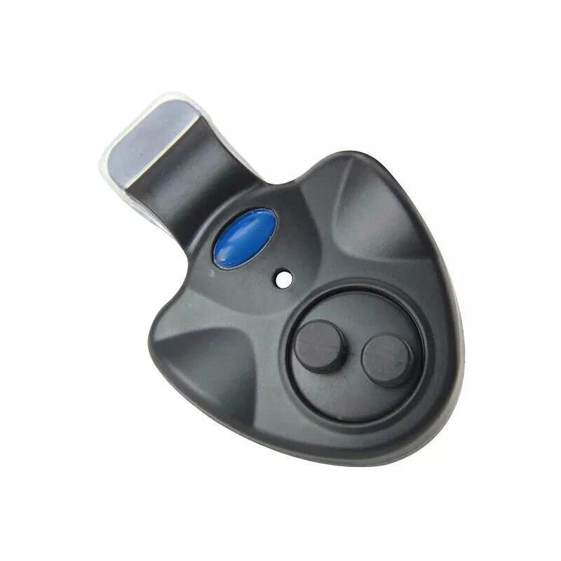 

Электронный рыболовный сигнализатор поклевки со светодиодной подсветкой, звуковым оповещением, универсальным зажимом для удилища, водонепроницаемый, легкий, чувствительный чёрный