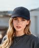 Croogo Cap Short Brim Plain Soft Baseball Hat RD02-Navy