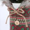 Weinflaschen-Hülle zu Weihnachten Dekorativer Strickhalter Handgemachte Weinschutztasche Für Freunde Feiertagsfest Wohnzimmer