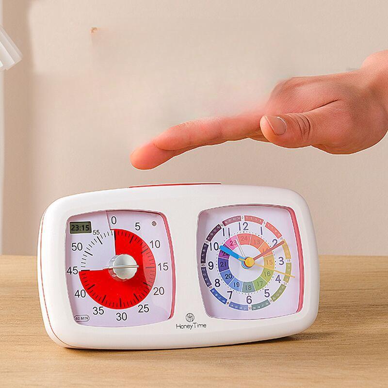 Specjalny Timer Wizualny do Nauki Dzieci Timer Prokrastynacji Artefakt Samodyscypliny Alarm Menedżer Czasu