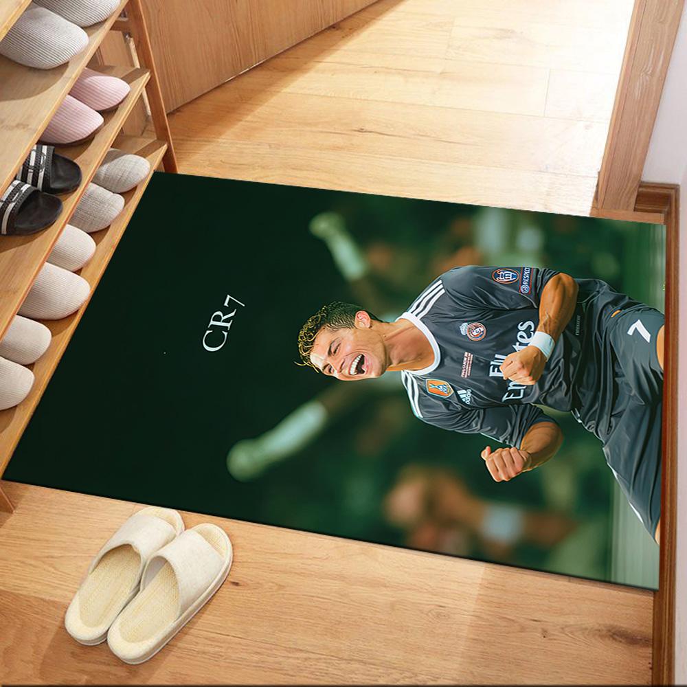 Cristiano Ronaldo Area Rug Perfect For Living Rooms Entryway Game Room Foyer Antislip Rug Anime Office Decor Perfect Birthdaychristmas Gift Idea