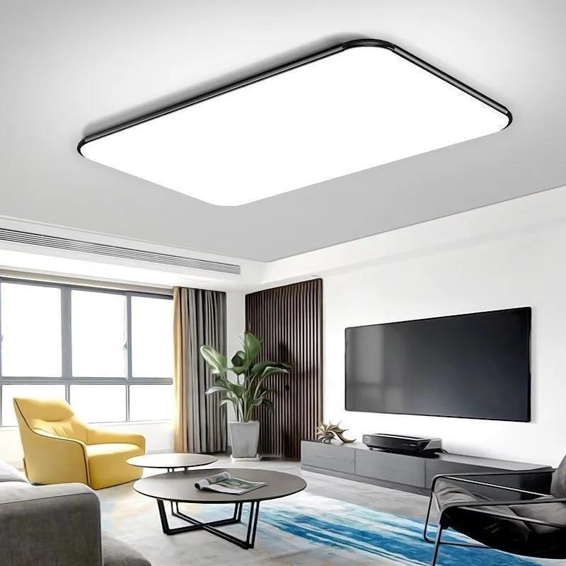 

Modern Minimalist Rectangular Ceiling Lights for Living Room, Bedroom, Dining Room, and Study Room 30x30 White Light 24W