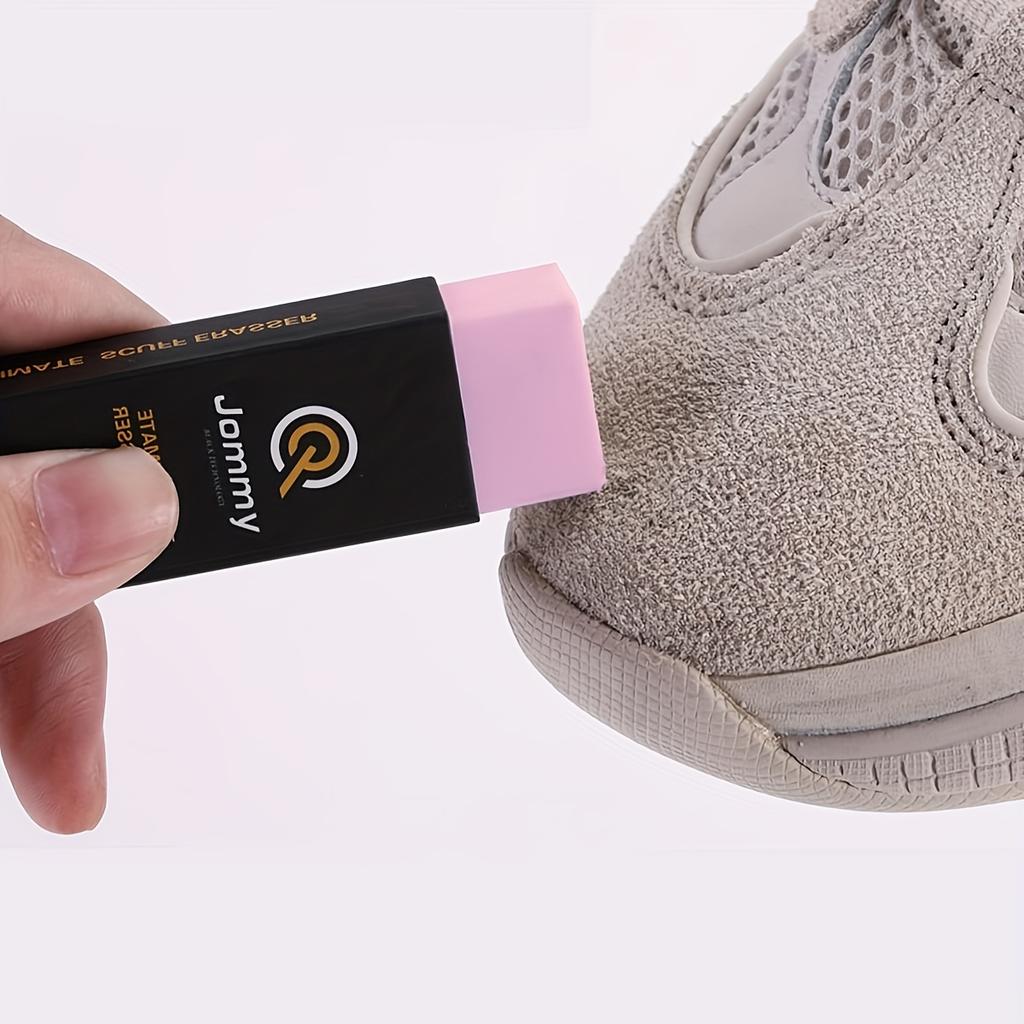 4pcs-Pack Sneakers Canvas Cleaning Shoes Shine, Cowhide Suede Shine. Leather Shoes Boots Stains Discoloration Shoe Shine