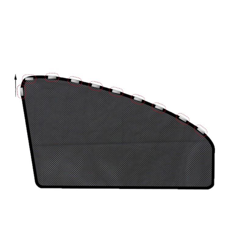 Magnetic Retractable Car Sunshade - Heat Insulation & UV Protection for Side Windows (Upgraded Mesh Design)