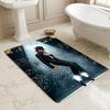 Moonwalk Dance Area Rug Carpet For Bedroom Game Playroom Living Room Nonslip Sofa Office Home Decor Doormat Christmas Gift C3170