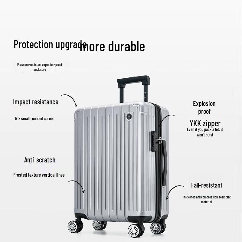 OIWAS 26-inch PC Hardside Spinner Luggage