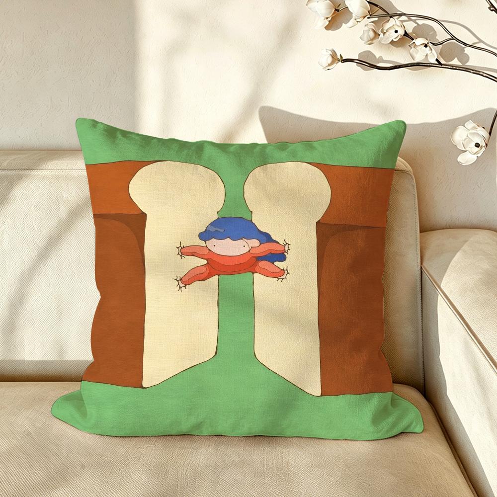 Celebrity AAsamiWWatanabe Cushion Cover Pillow Case Antidustmite Pillowcase Silky Short Plush Sofa Cushion Cover hot