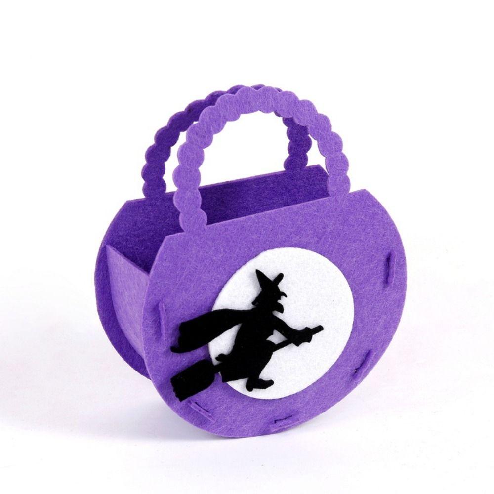 Pumpkin Pumpkin Bucket Non-woven Bat Candy Bag Four Styles Halloween Ghost Bag  Halloween Props