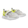 Puma Evolve Mesh Run Comfortable Versatile Shock Absorbing Durable Low Top Kids Running Shoes Kids sneaker Green Gray 386239-10