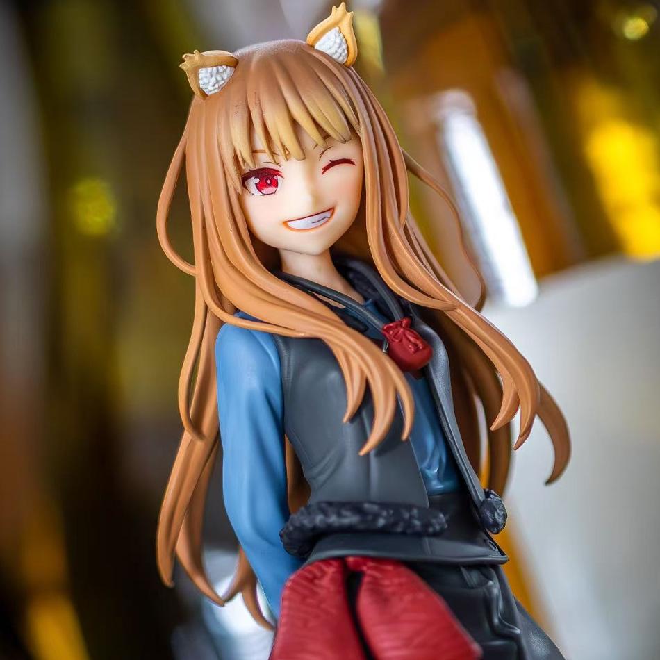Spice And Wolf Horo PVC Anime Action Figure 17CM Collection Model Ornament
