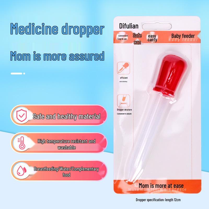 Children's Silicone 5ml Medicine Dropper & DIY Baking Tool with Scale
