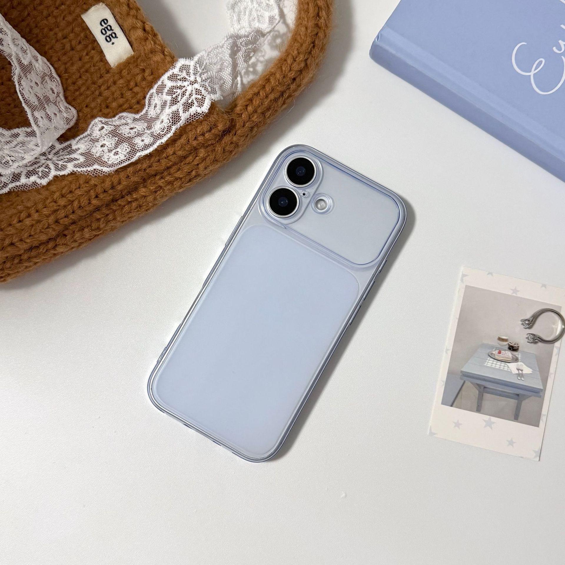 

Матовый Полупрозрачный Мягкий Чехол для iPhone 13-17 Pro Max для Пар iPhone 17