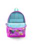 Coral High Kids Schulrucksack 23261, hellrosa, wassergrün, Macaron-Muster, mit vier Fächern und USB-Anschluss